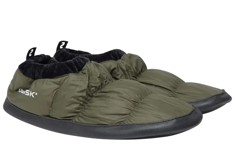 Nordisk Mos Down Shoe in Dark Moss-3