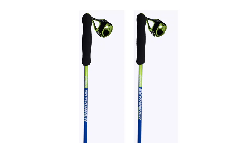 Mountain King SkyRunner Edge Trail Pole in Blue/Green-2