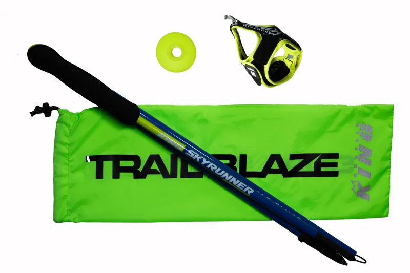 Mountain King SkyRunner Edge Trail Pole in Blue/Green-5