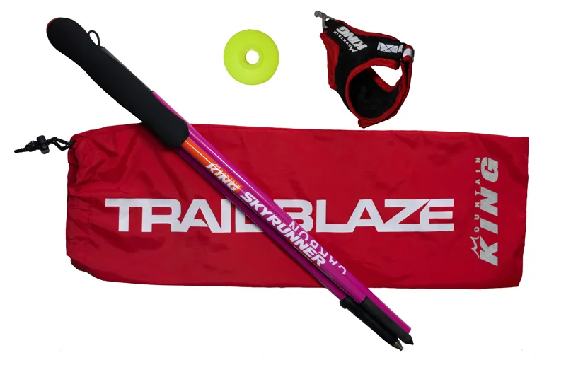 Mountain King SkyRunner Edge Trail Pole in Pink/Red-5
