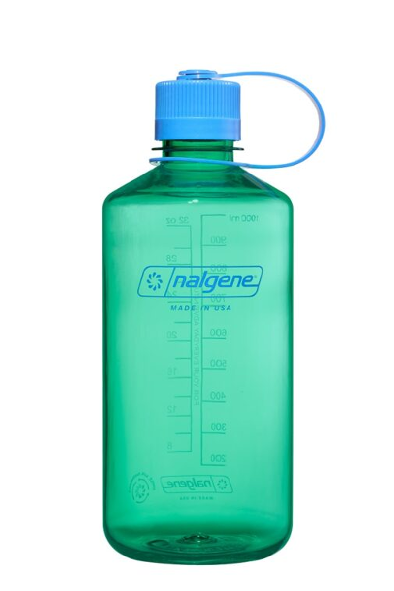 Nalgene Narrow Mouth 1 Litre Tritan Sustain Bottle in Pastel Green