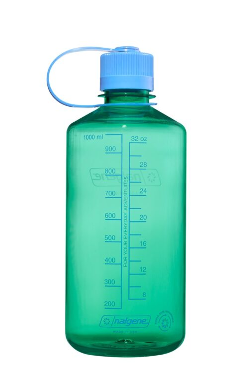 Nalgene Narrow Mouth 1 Litre Tritan Sustain Bottle in Pastel Green-1