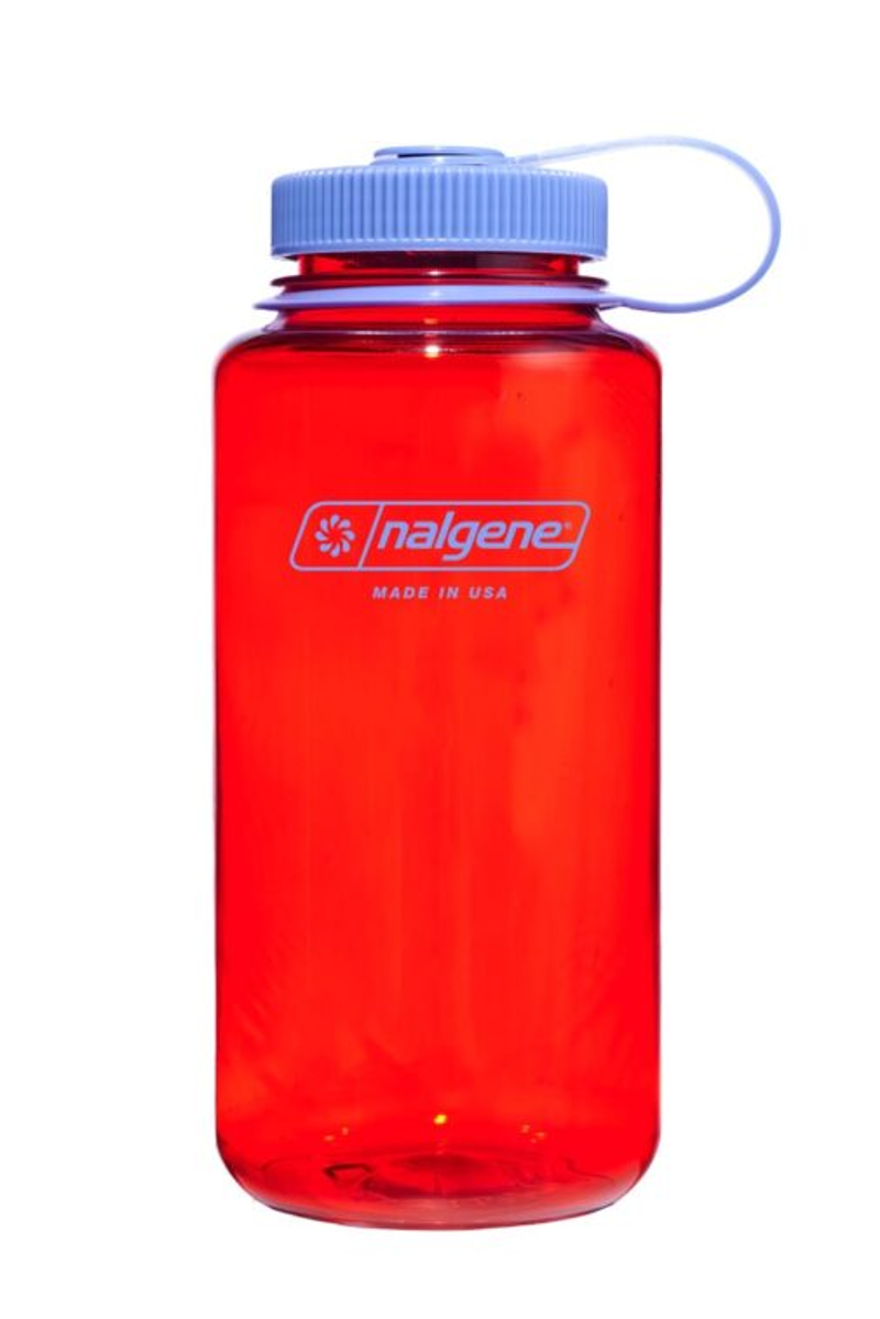 Nalgene Sustain Wide Mouth Water Bottle 1L in Marmalade