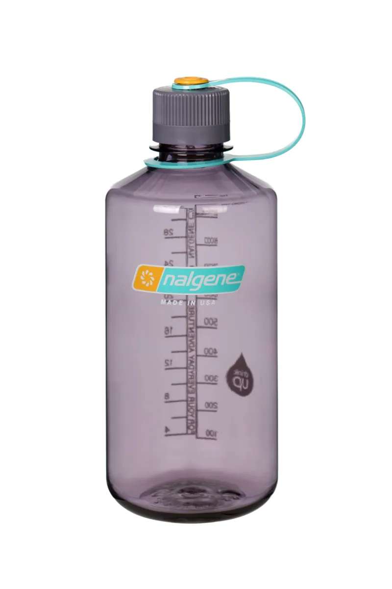 Nalgene Narrow Mouth Sustain 1L/32oz Water Bottle in Aubergine
