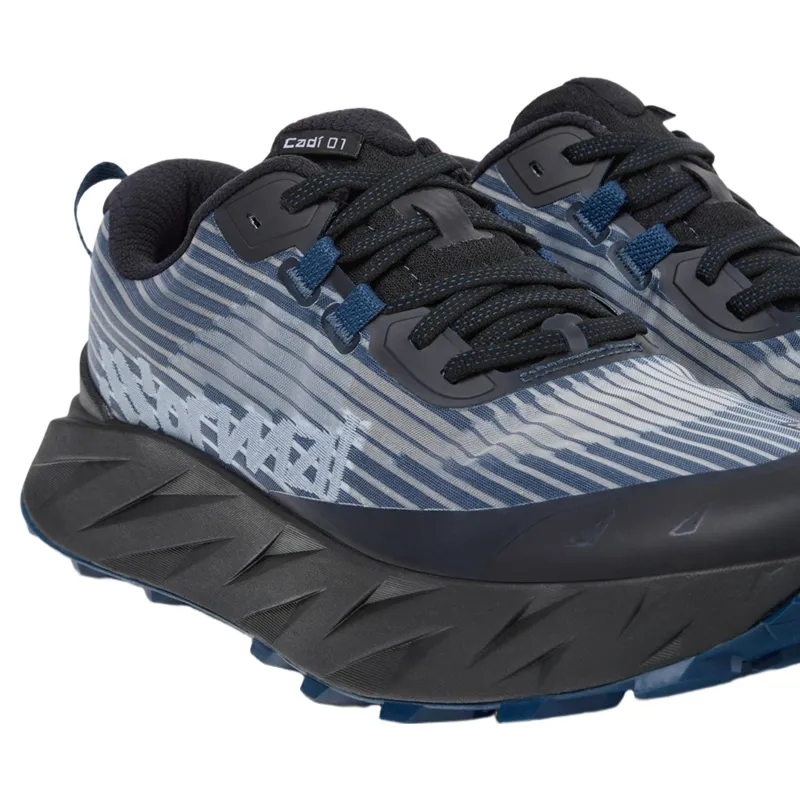 Nnormal Cadi Men's Trail Running Shoe in Blue/Black-3