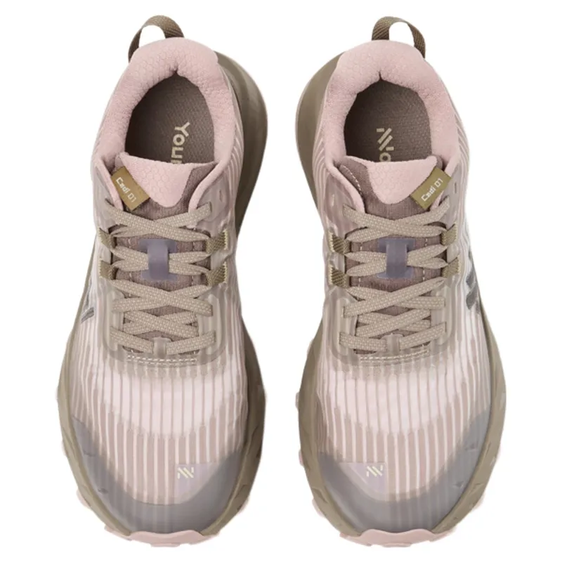 Nnormal Cadi Women's Trail Running Shoe in Brown/Pink-1