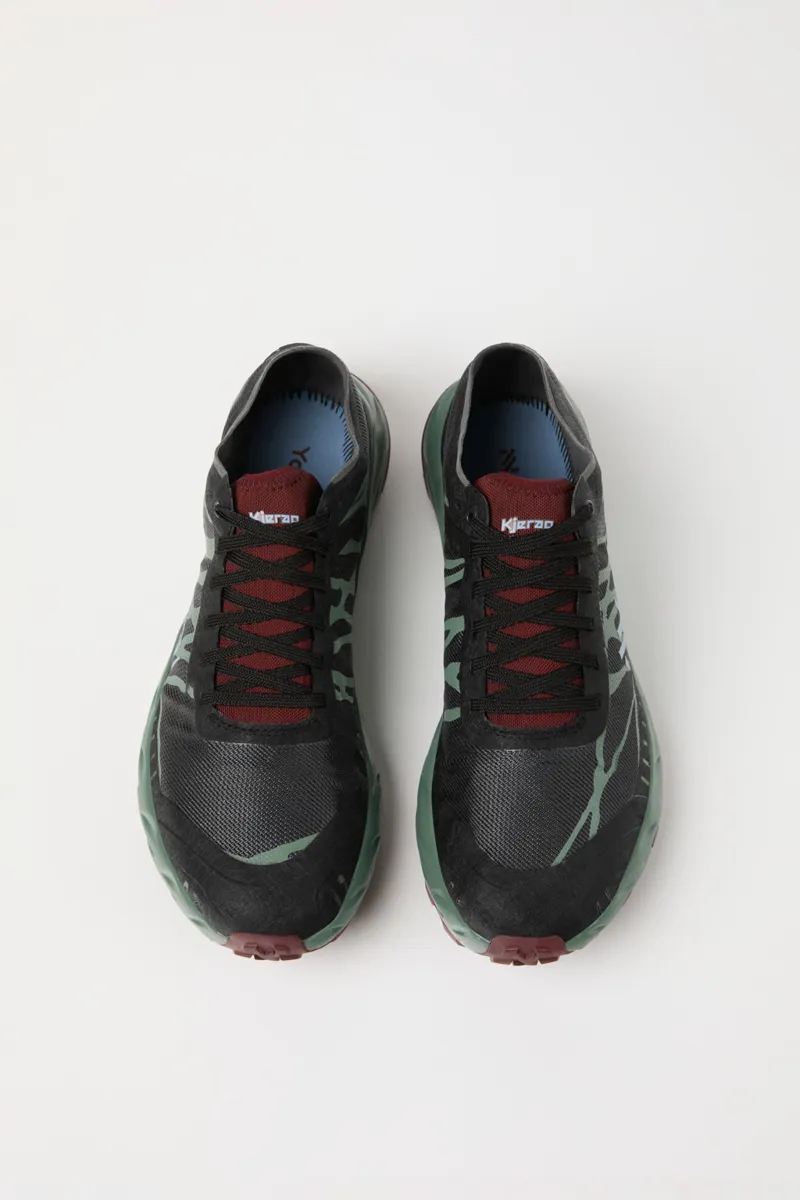 Nnormal Kjerag Brut Unisex Trail Running Shoe in Red/Green-2