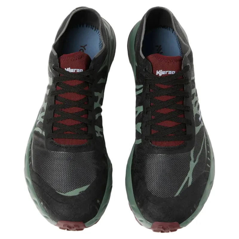 Nnormal Kjerag Brut Unisex Trail Running Shoe in Red/Green-2