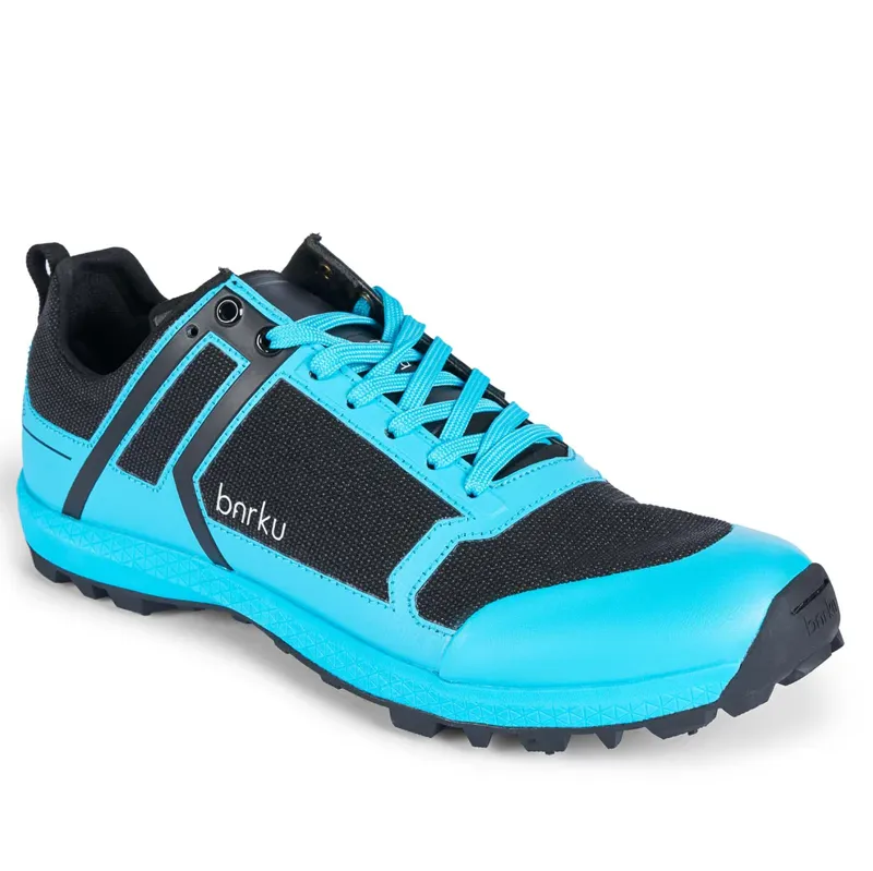 Barku Mira x STD Orienteering Studded Running Shoe in Black/Aqua Sky-6