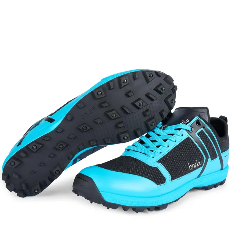Barku Mira x STD Orienteering Studded Running Shoe in Black/Aqua Sky-5