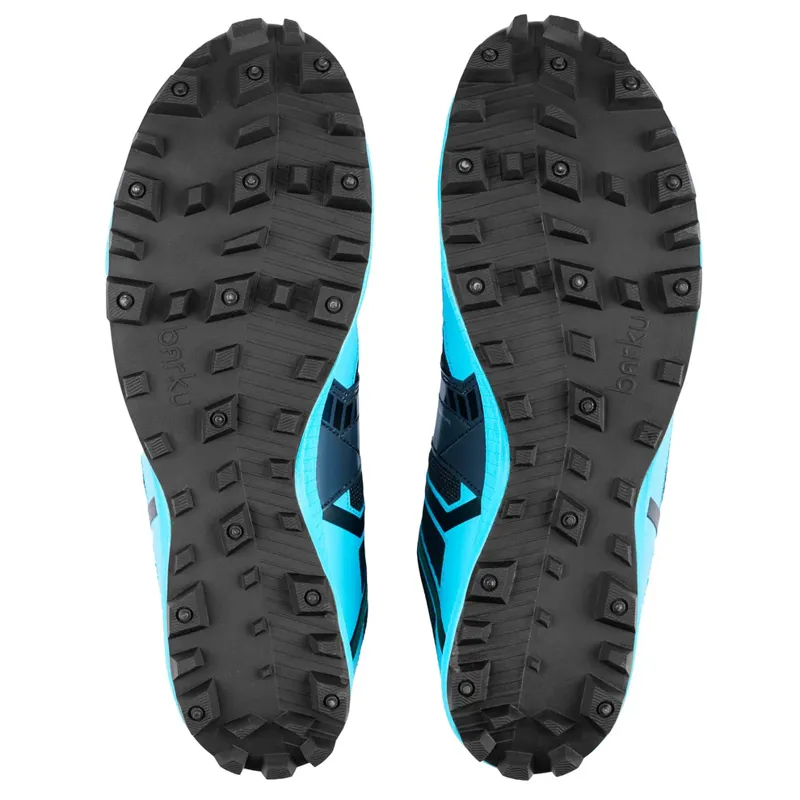 Barku Mira x STD Orienteering Studded Running Shoe in Black/Aqua Sky-1