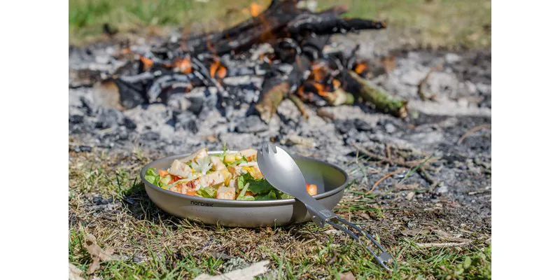 Nordisk Titan Spork in Titanium-2