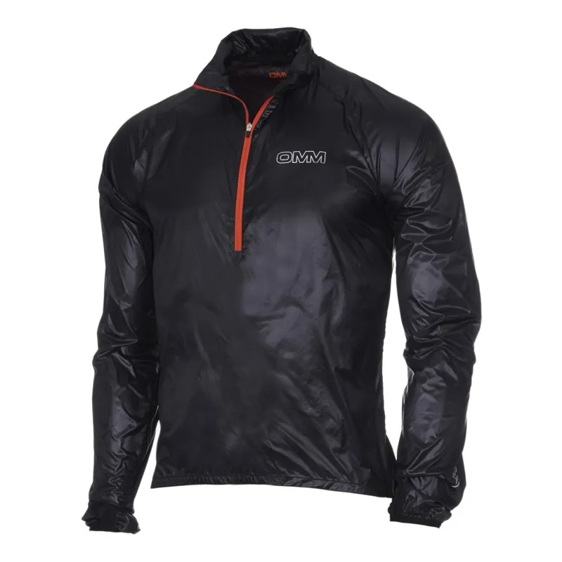 OMM Sonic Smock Men's Running Windshirt in Black-1