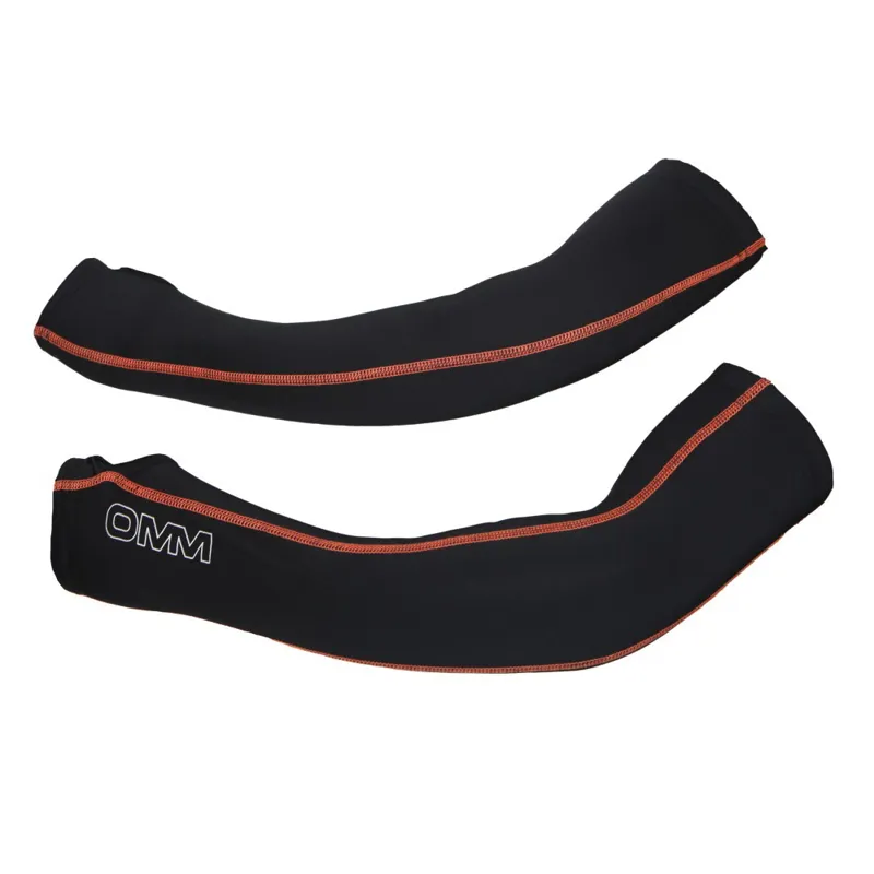OMM Swift Arm Warmers in Black/Orange