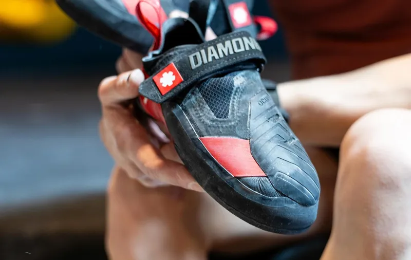 Ocun Diamond S Unisex Climbing Shoe in Black-5