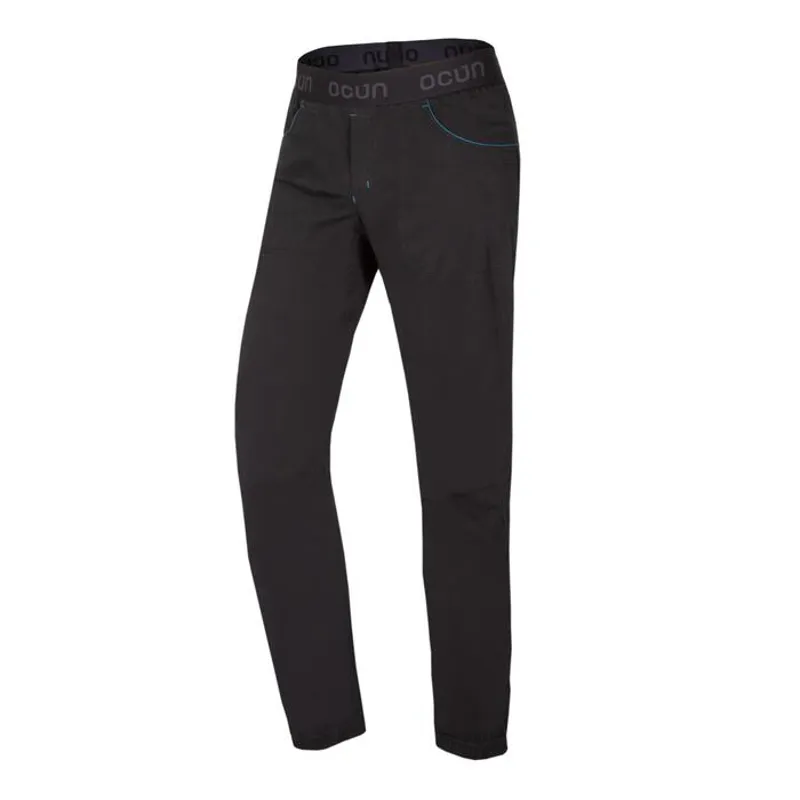 Ocun Jaws Pants Men's Climbing Trouser in Black Caviar
