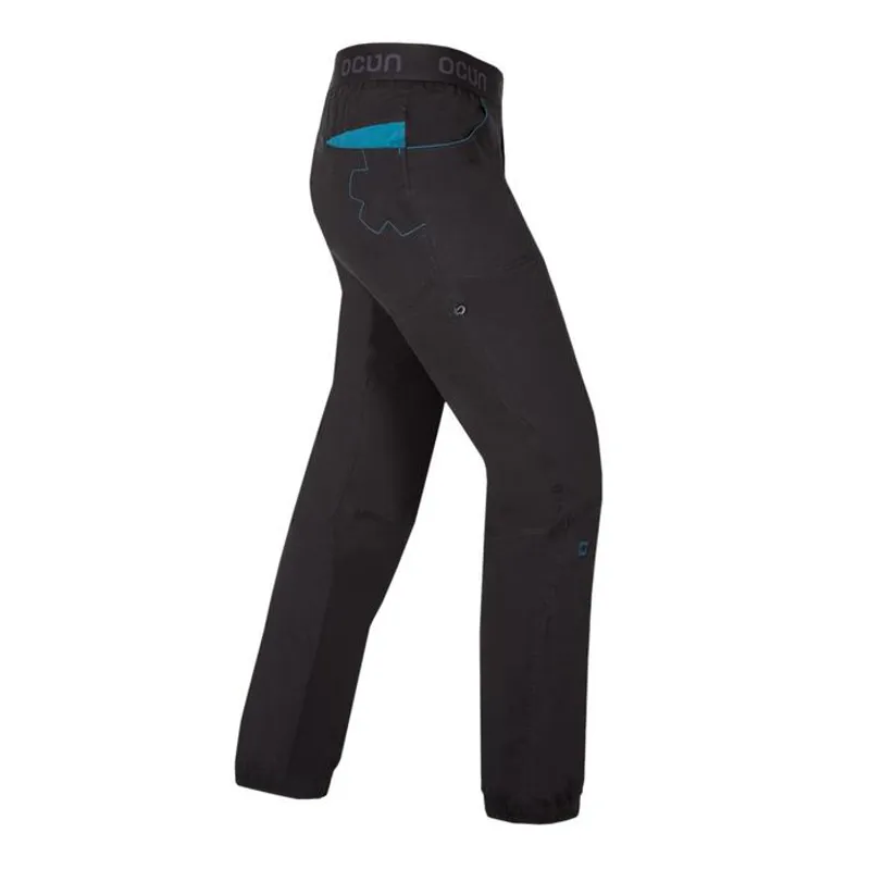 Ocun Jaws Pants Men's Climbing Trouser in Black Caviar-1