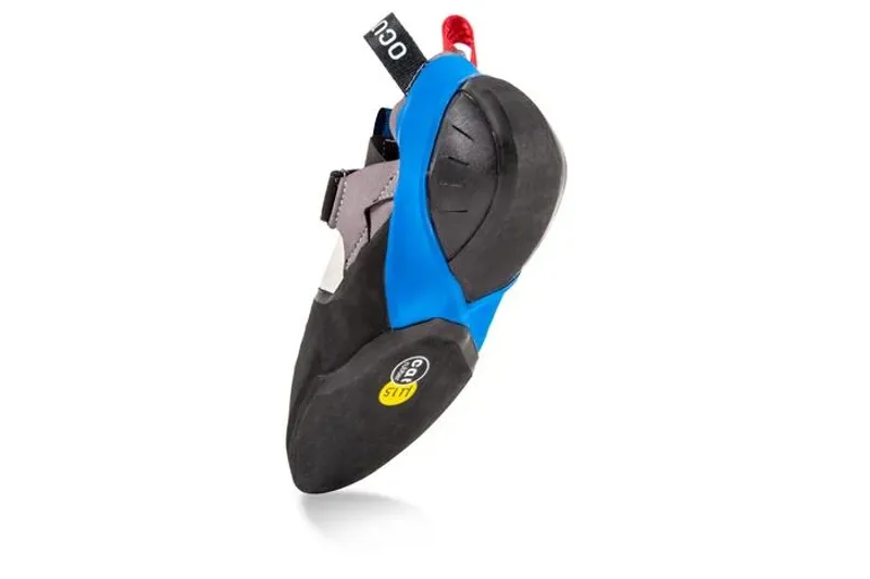 Ocun Jett S Unisex Climbing Shoe in Grey/Blue-2