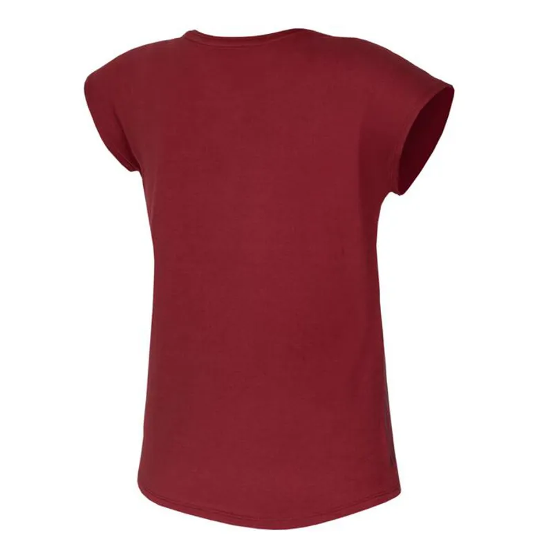 Ocun Kimo Women's T Shirt in Red Oxblood-1