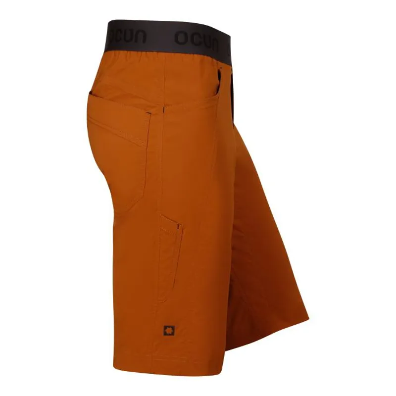 Ocun Mania Eco Men's Climbing Short in Caramel Cafe-2