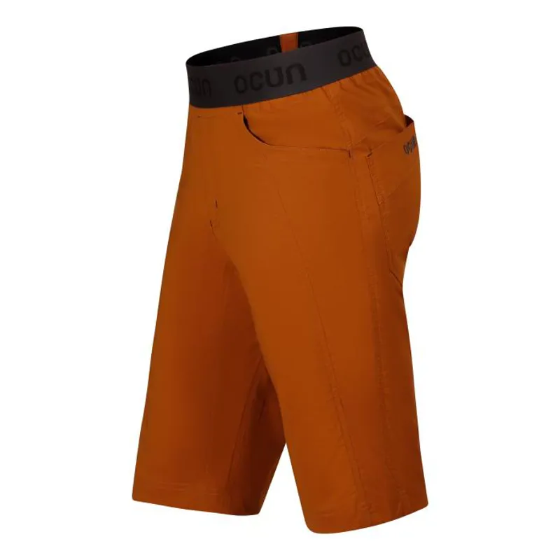Ocun Mania Eco Men's Climbing Short in Caramel Cafe-3