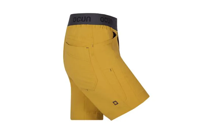 Ocun Mania Shorty in Yellow Dried Tobacco-1