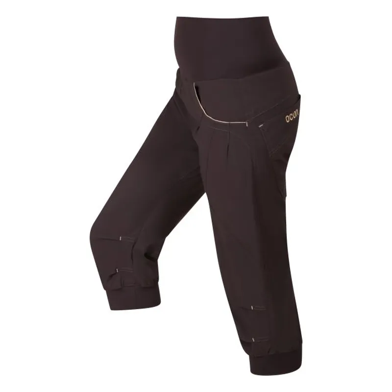 Ocun Women's Noya Shorts in Anthracite Obsidian-2