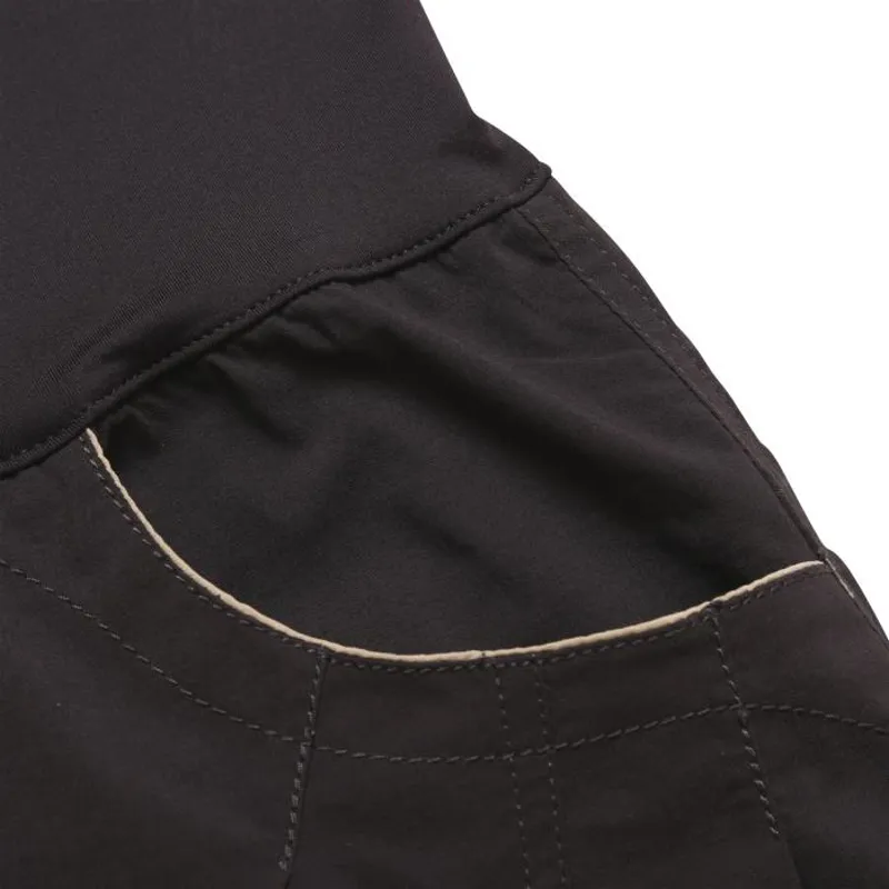 Ocun Women's Noya Shorts in Anthracite Obsidian-3