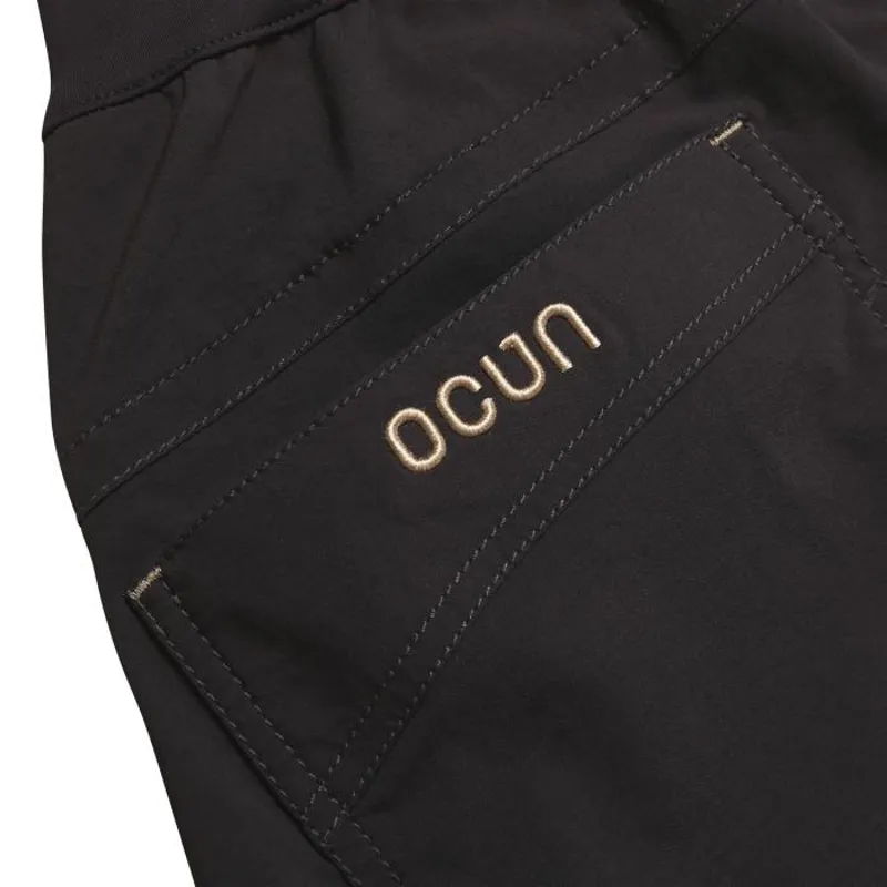 Ocun Women's Noya Shorts in Anthracite Obsidian-4