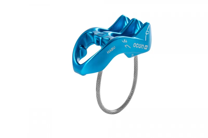 Ocun Habu Belay Device in Blue