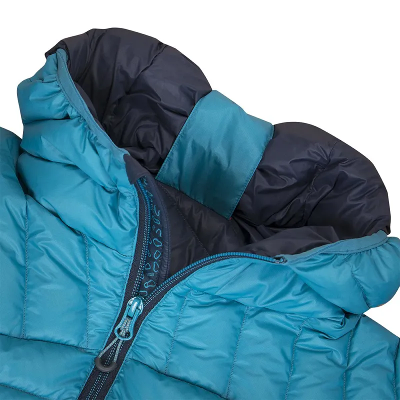 Ocun Men's Tsunami Down Jacket in Enamel Blue/Dark Blue-4