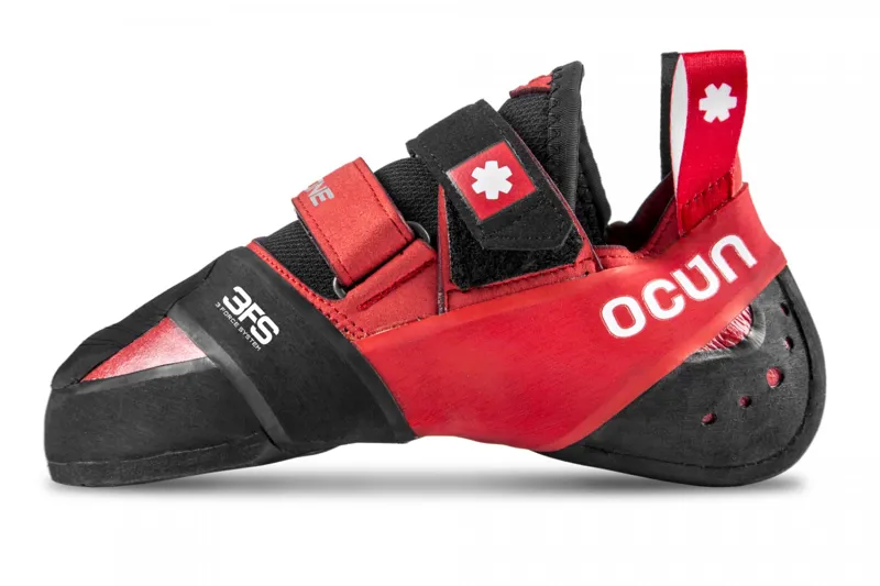 Ocun Ozone Unisex Climbing Shoe in Red-1