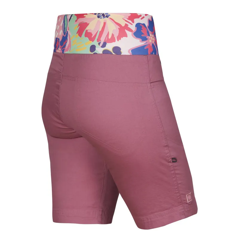 Ocun Sansa Women's Climbing Short in Rose Mesa-1