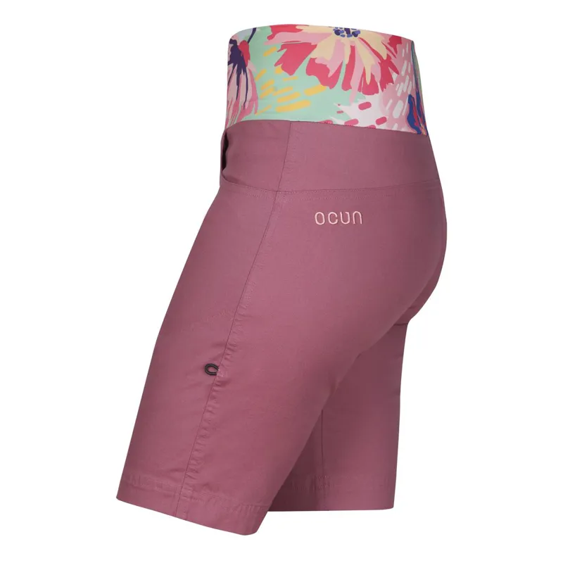 Ocun Sansa Women's Climbing Short in Rose Mesa-3