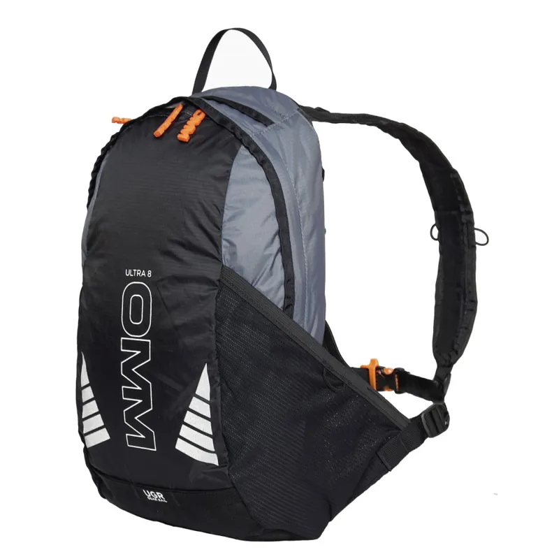 OMM Ultra 8 Unisex Running Rucksack in Grey-1