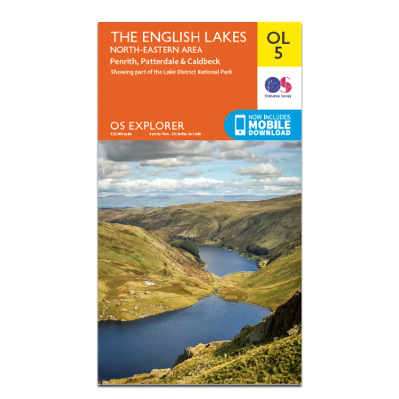 Ordnance Survey OL Explorer North-Eastern 5 Map