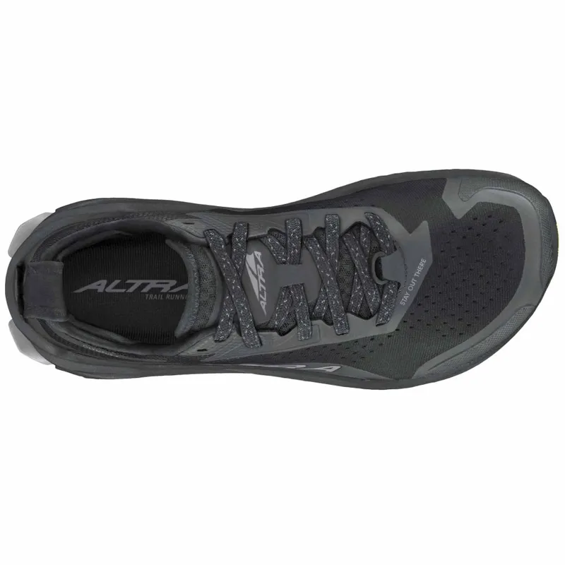 Altra Olympus 6 Men's Trail Running Shoe in Black/Black -2