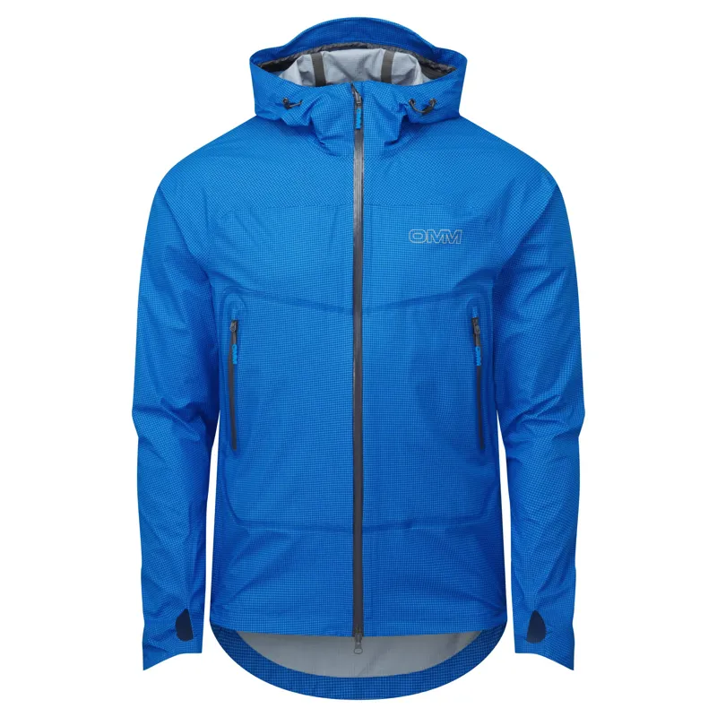 OMM Aether Jacket Dyneema Waterproof Men's Jacket in Blue