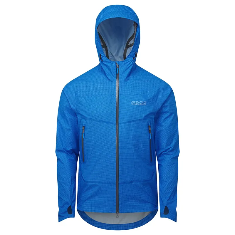 OMM Aether Jacket Dyneema Waterproof Men's Jacket in Blue-1