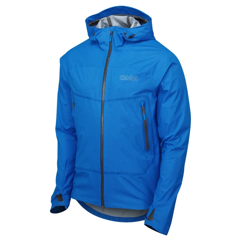OMM Aether Jacket Dyneema Waterproof Men's Jacket in Blue-2