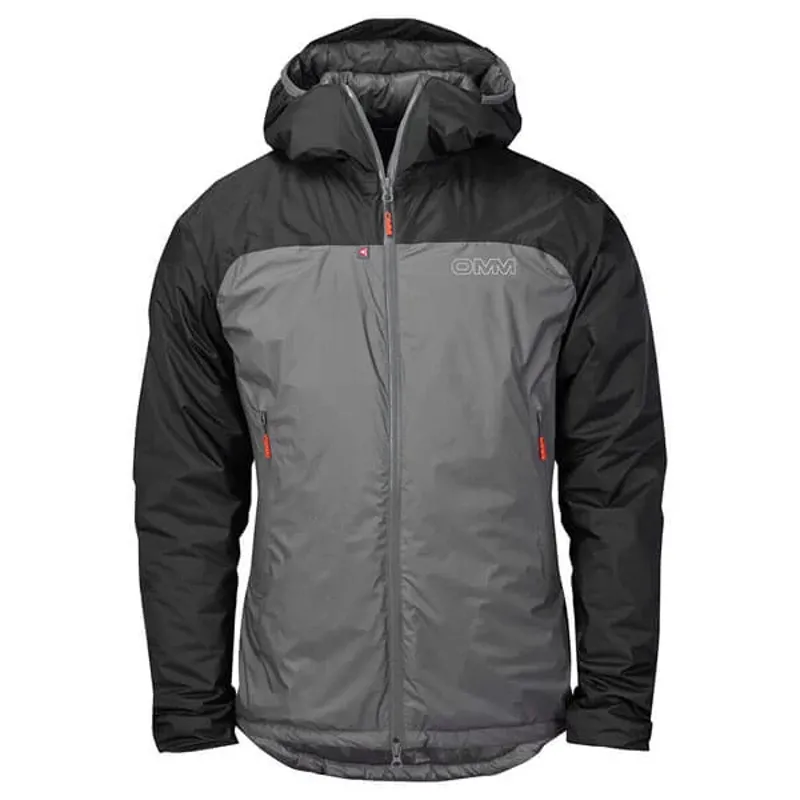 OMM Barrage Men's Insulated Waterproof Jacket in Grey/Black