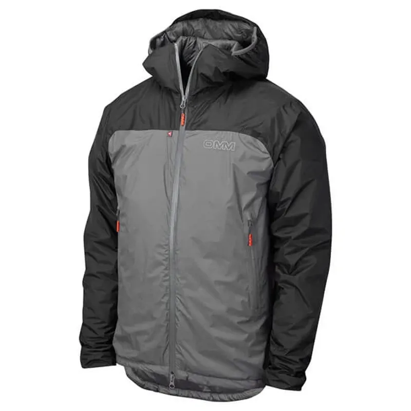 OMM Barrage Men's Insulated Waterproof Jacket in Grey/Black-1