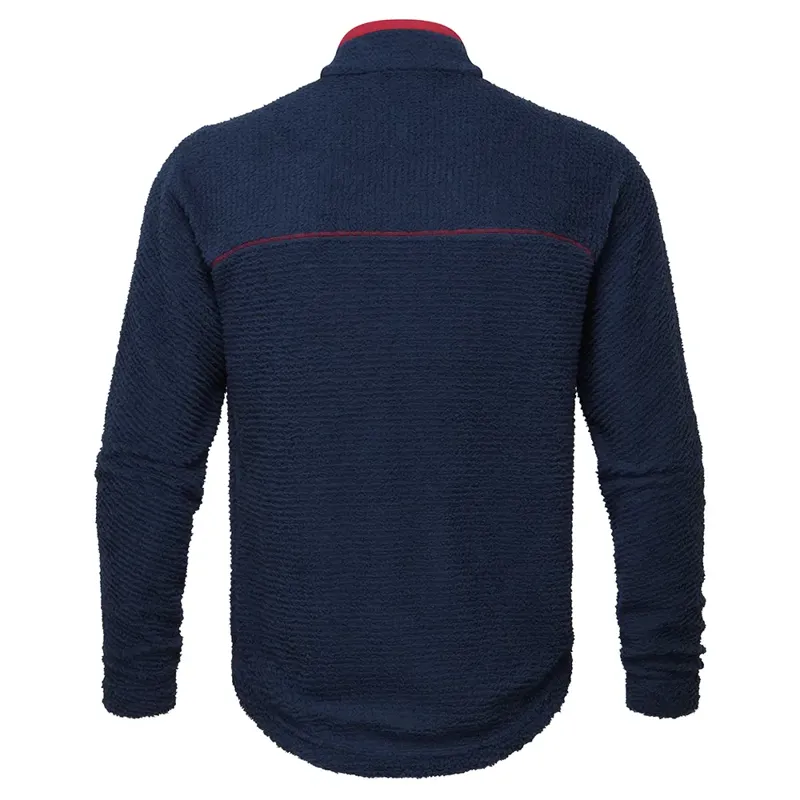 OMM Core Press Pullie Men's Insulated Midlayer in Navy-4