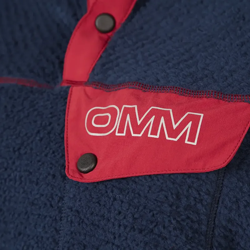 OMM Core Press Pullie Men's Insulated Midlayer in Navy-5