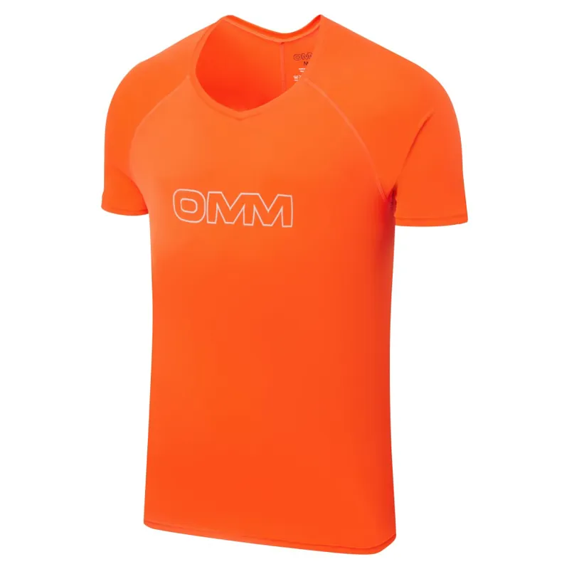 OMM Nitro Tee S/S Men's Running T-shirt in Orange-1