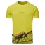 OMM Bearing S/S Men's Running T-Shirt in Yellow Type 2 Fun