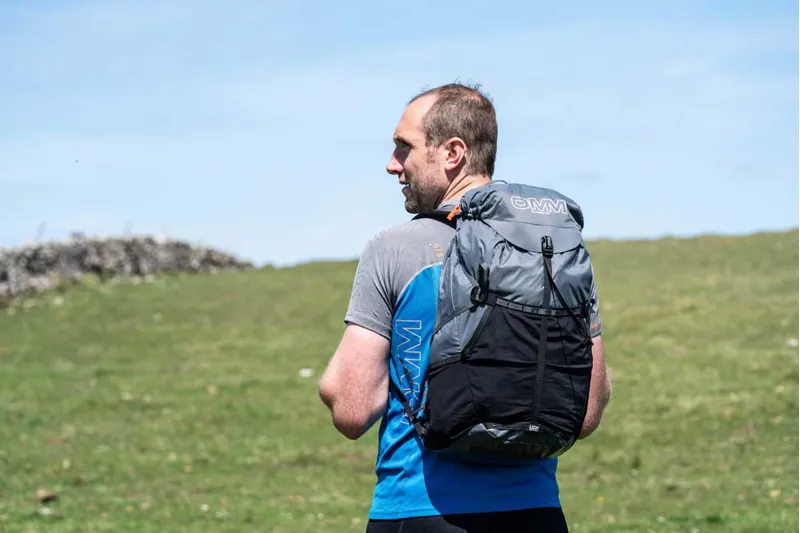 OMM Classic 25 2nd Generation Unisex Running Rucksack in Grey-2