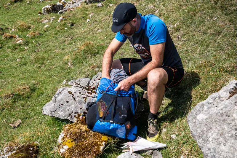 OMM Classic 32 2nd Generation Unisex Running Rucksack in Blue-4