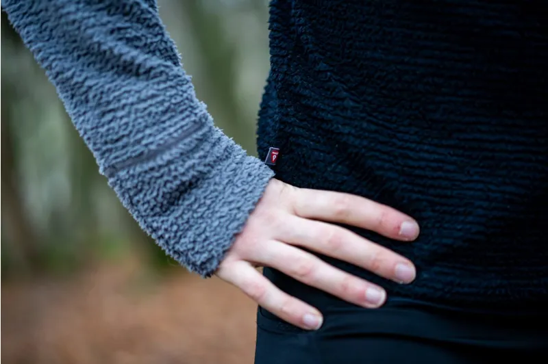 OMM Core+ Hoodie Men's Thermal Top in Black/Grey-4