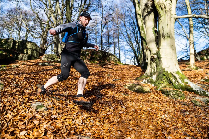 OMM Core+ Hoodie Men's Thermal Top in Black/Grey-6